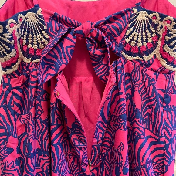 Lilly Pulitzer Bernadetta Maxi Dress Wild Nights Size 8 - Picture 11 of 15